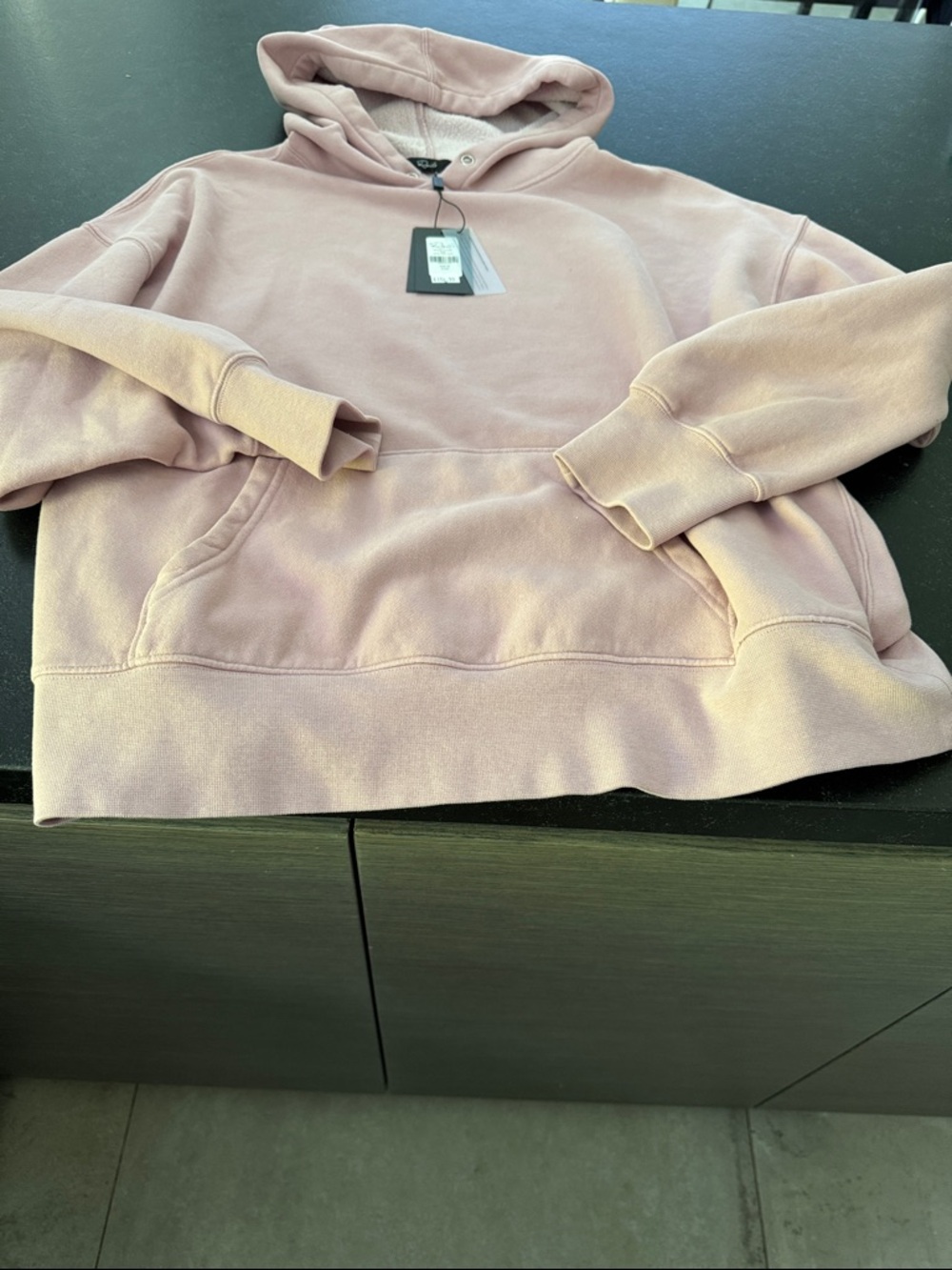 Rails Blush Pink Hooded Pullover Sweatshirt